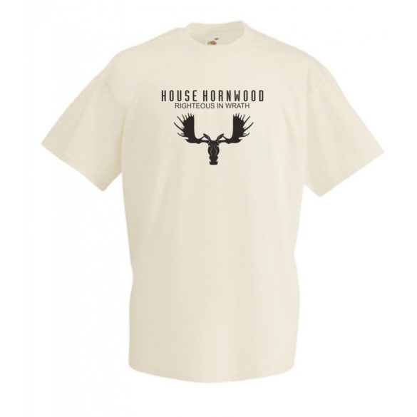 House Hornwood férfi rövid ujjú póló