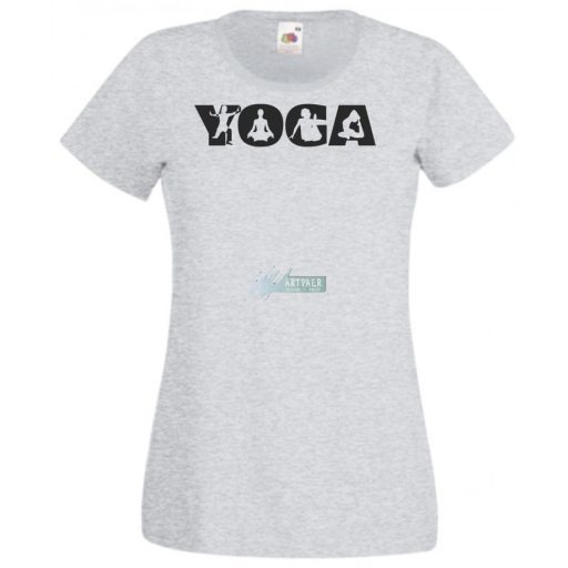 Az önuralom alapja - Jóga női rövid ujjú póló