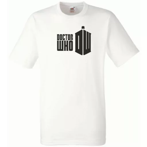Dr Who férfi rövid ujjú póló