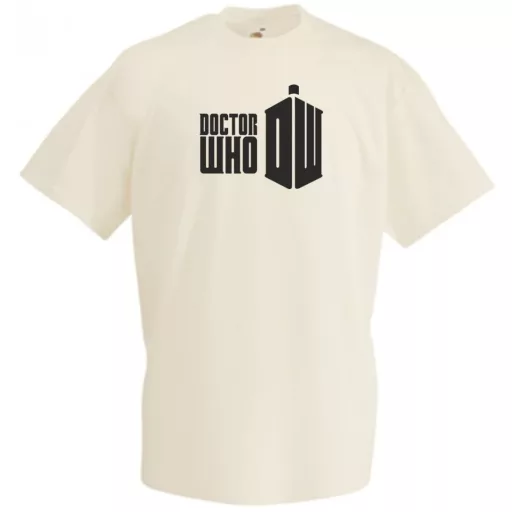 Dr Who férfi rövid ujjú póló