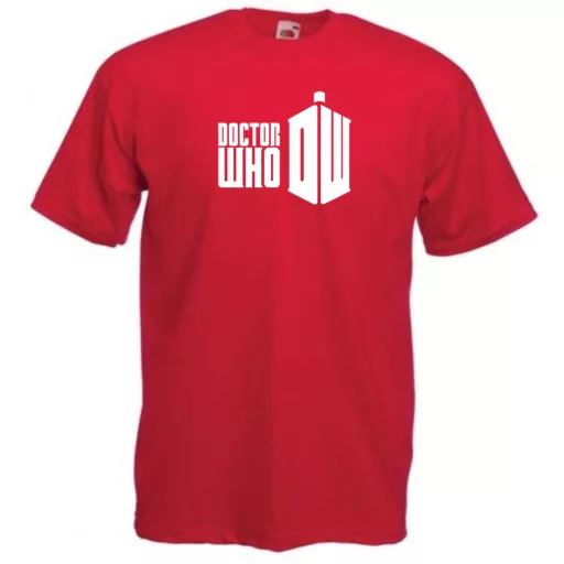 Dr Who férfi rövid ujjú póló