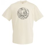 Főnix és sárkány férfi rövid ujjú póló