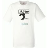 Eat Sleep Guitar férfi rövid ujjú póló