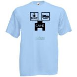 Eat Sleep Game Minecraft gyerek rövid ujjú póló