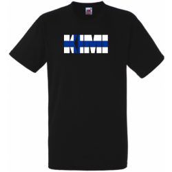 Fin Formula zászló Kimi férfi rövid ujjú póló