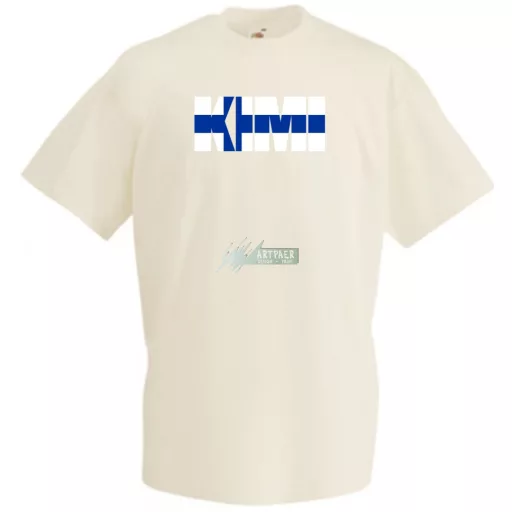 Fin Formula zászló Kimi férfi rövid ujjú póló