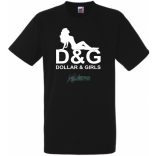 Dollar & Girls férfi rövid ujjú póló