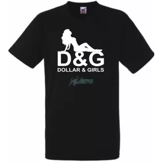 Dollar & Girls férfi rövid ujjú póló