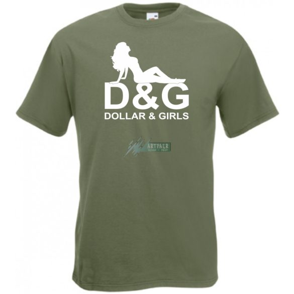 Dollar & Girls férfi rövid ujjú póló