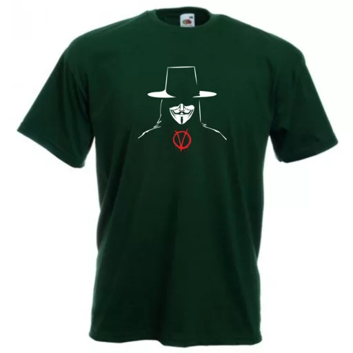V for Vendetta férfi rövid ujjú póló