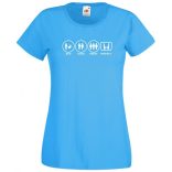 Bad Good Perfect Autó női rövid ujjú póló