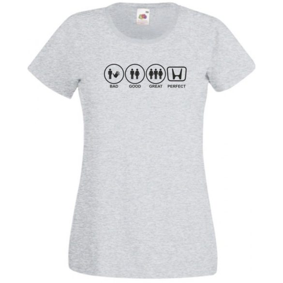 Bad Good Perfect Autó női rövid ujjú póló