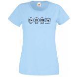 Bad Good Perfect Autó női rövid ujjú póló