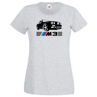 Autó fan M3 női rövid ujjú póló