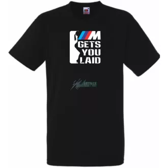 Gets You Laid férfi rövid ujjú póló