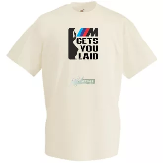 Gets You Laid férfi rövid ujjú póló