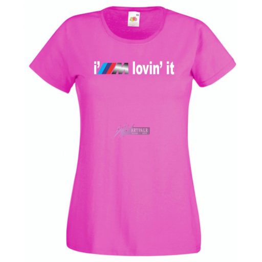 I'm lovin' it női rövid ujjú póló