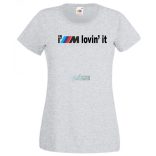 I'm lovin' it női rövid ujjú póló