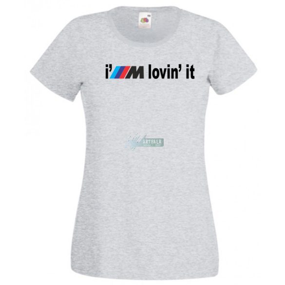 I'm lovin' it női rövid ujjú póló