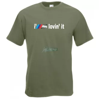 I'm lovin' it férfi rövid ujjú póló