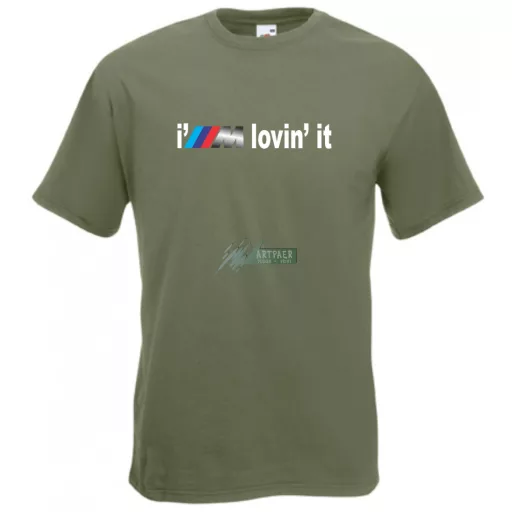 I'm lovin' it férfi rövid ujjú póló