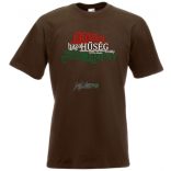 Haza, Erő, Hűség, Remény. Nagy Magyarország térkép - szavak férfi rövid ujjú póló