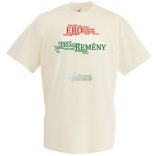 Haza, Erő, Hűség, Remény. Nagy Magyarország térkép - szavak férfi rövid ujjú póló