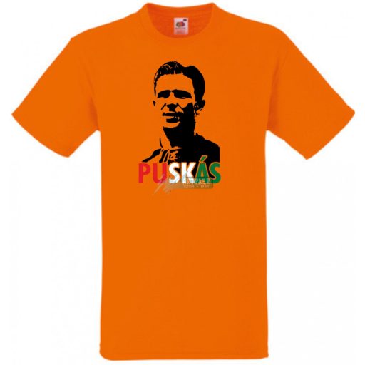 Foci Legenda - Puskás, rajongó gyerek rövid ujjú póló