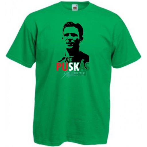 Foci Legenda - Puskás, rajongó gyerek rövid ujjú póló