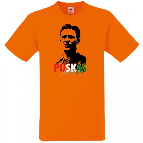 Foci Legenda - Puskás, rajongó férfi rövid ujjú póló