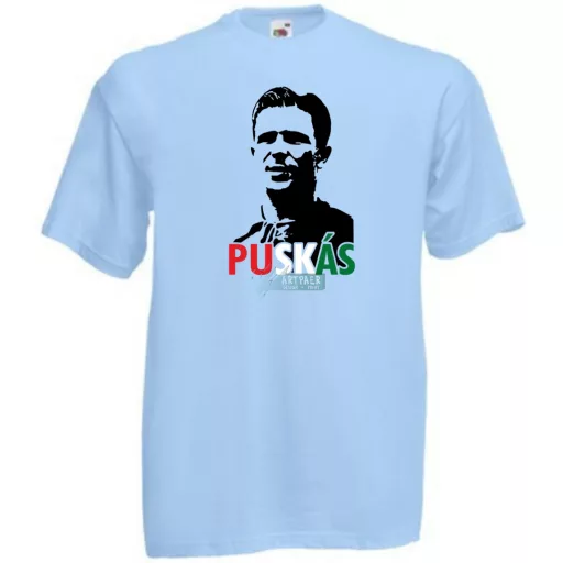 Foci Legenda - Puskás, rajongó férfi rövid ujjú póló
