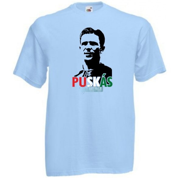 Foci Legenda - Puskás, rajongó férfi rövid ujjú póló