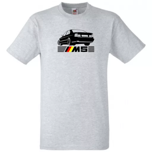 Autó fan E34 M5 Germany férfi rövid ujjú póló