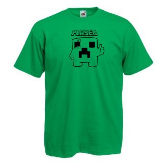   Sebesült játékos - Minecraft stílus gyerek rövid ujjú póló