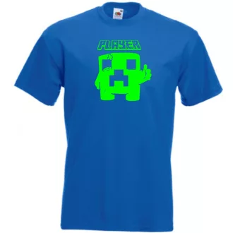   Sebesült játékos - Minecraft stílus gyerek rövid ujjú póló