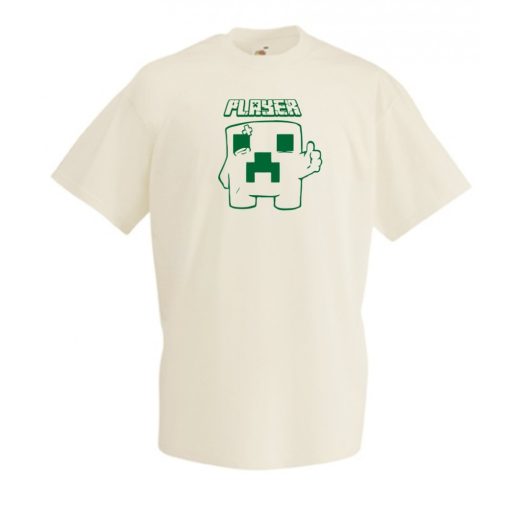 Sebesült játékos - Minecraft stílus gyerek rövid ujjú póló