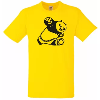 Panda harcos gyerek rövid ujjú póló