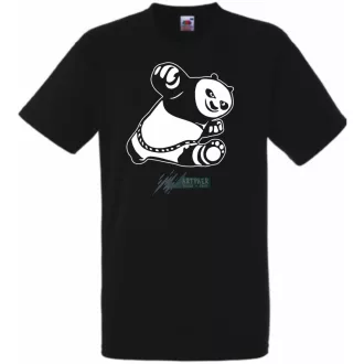 Panda harcos gyerek rövid ujjú póló