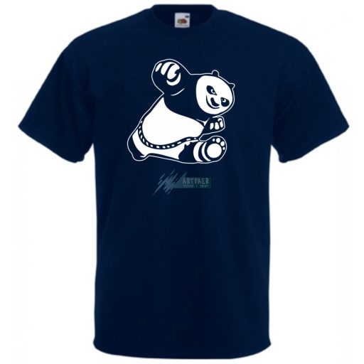 Panda harcos gyerek rövid ujjú póló