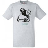 Panda harcos gyerek rövid ujjú póló