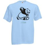 Panda harcos gyerek rövid ujjú póló