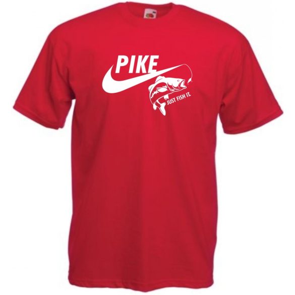 Sportsman - Pike Just Fish It férfi rövid ujjú póló