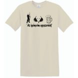 Humor - Horgász - Az igényeim egyszerűek férfi rövid ujjú póló