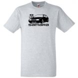 Retro Lada Samara minima férfi rövid ujjú póló