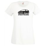 Autó fan Corrado minima női rövid ujjú póló