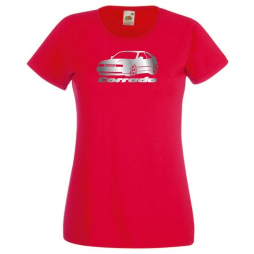 Autó fan Corrado minima női rövid ujjú póló