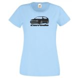 Autó fan Corrado minima női rövid ujjú póló
