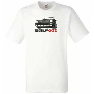 Autó fan Golf GTI minima férfi rövid ujjú póló