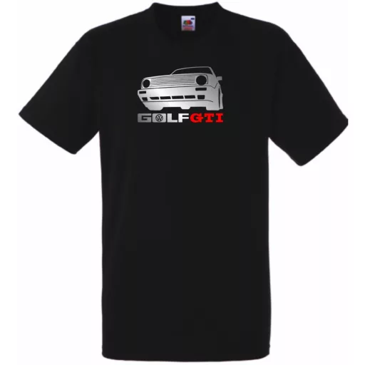 Autó fan Golf GTI minima férfi rövid ujjú póló