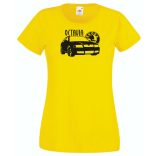 Autó fan Octavia női rövid ujjú póló